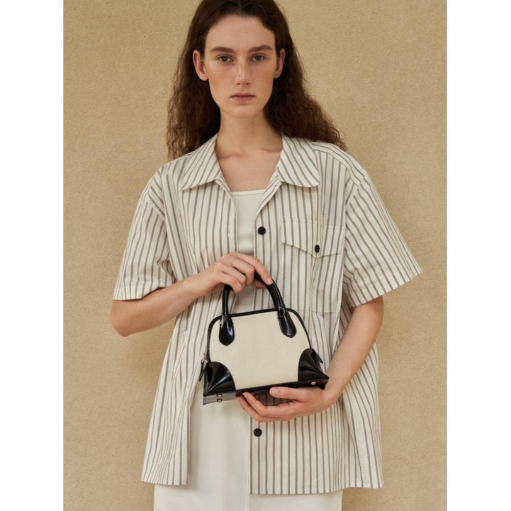 ★HERVE★ [Exclusive] PIKA TOTE BAG CANVAS_2COLORS