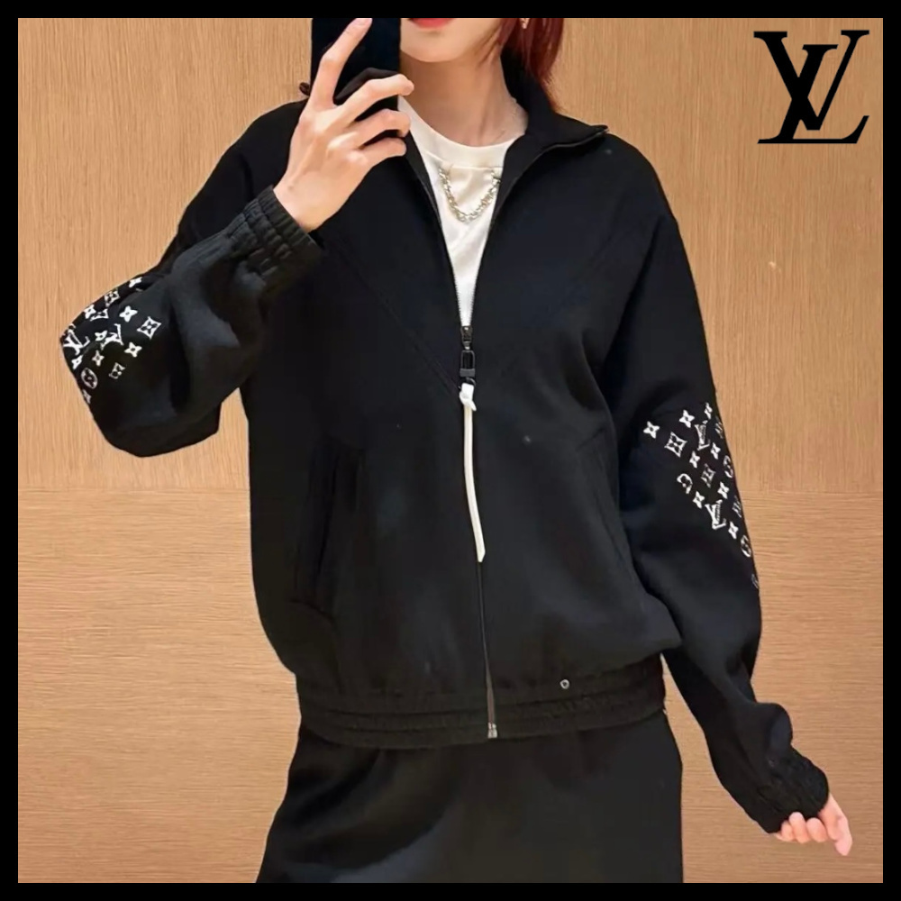 【モノグラム柄が素敵♪】Louis Vuitton★ニットジャケット