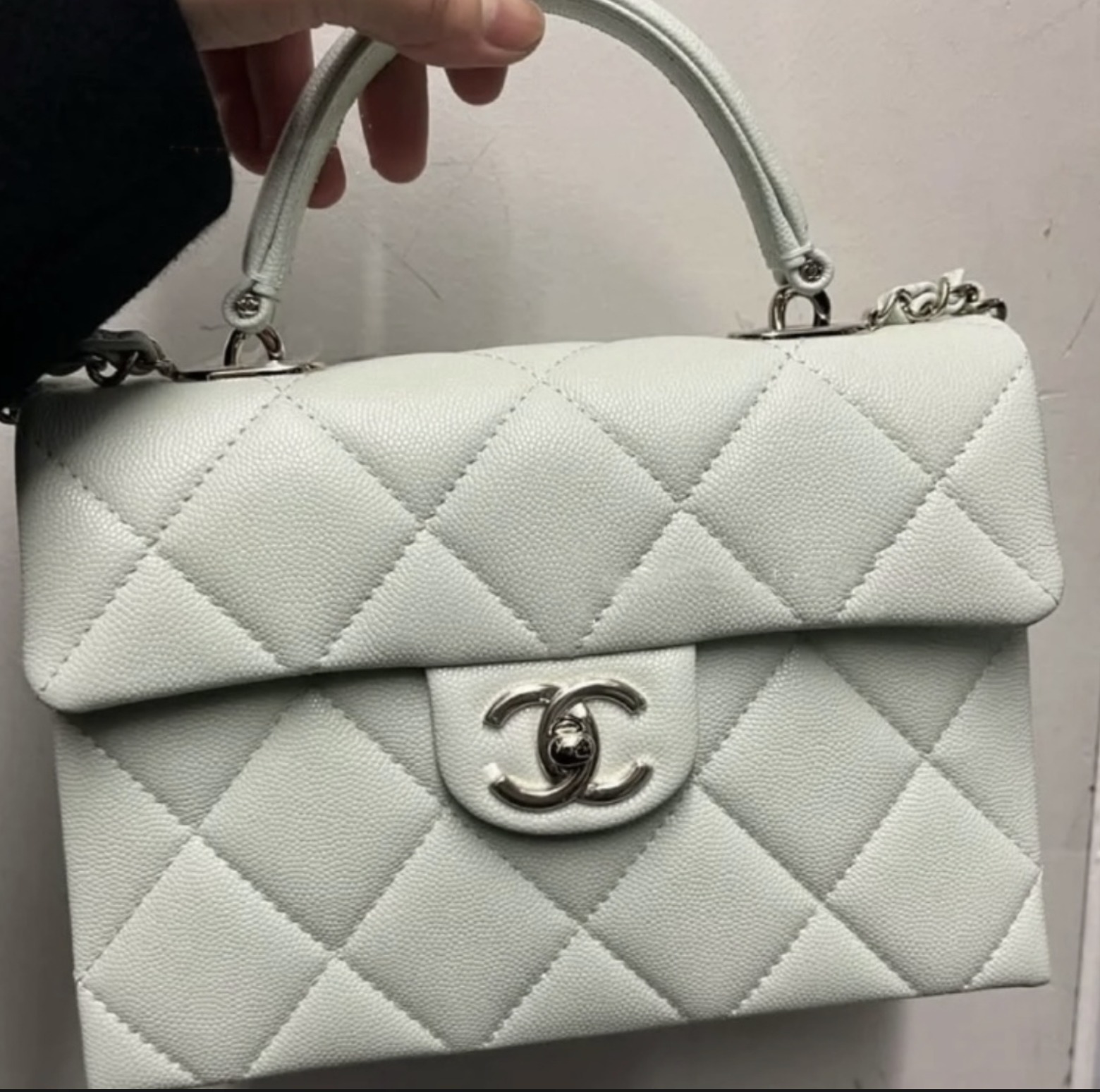 【25SS フォルムが可愛い /高級感】CHANEL スモールバッグ 25S◇スクエアが可愛い♪◇CHANEL スモール バッグ