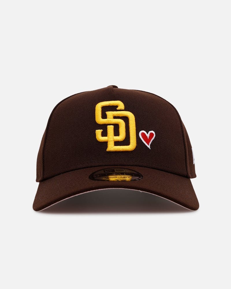 New Era ニューエラ サンディエゴ パドレス 帽子 茶色 ハート