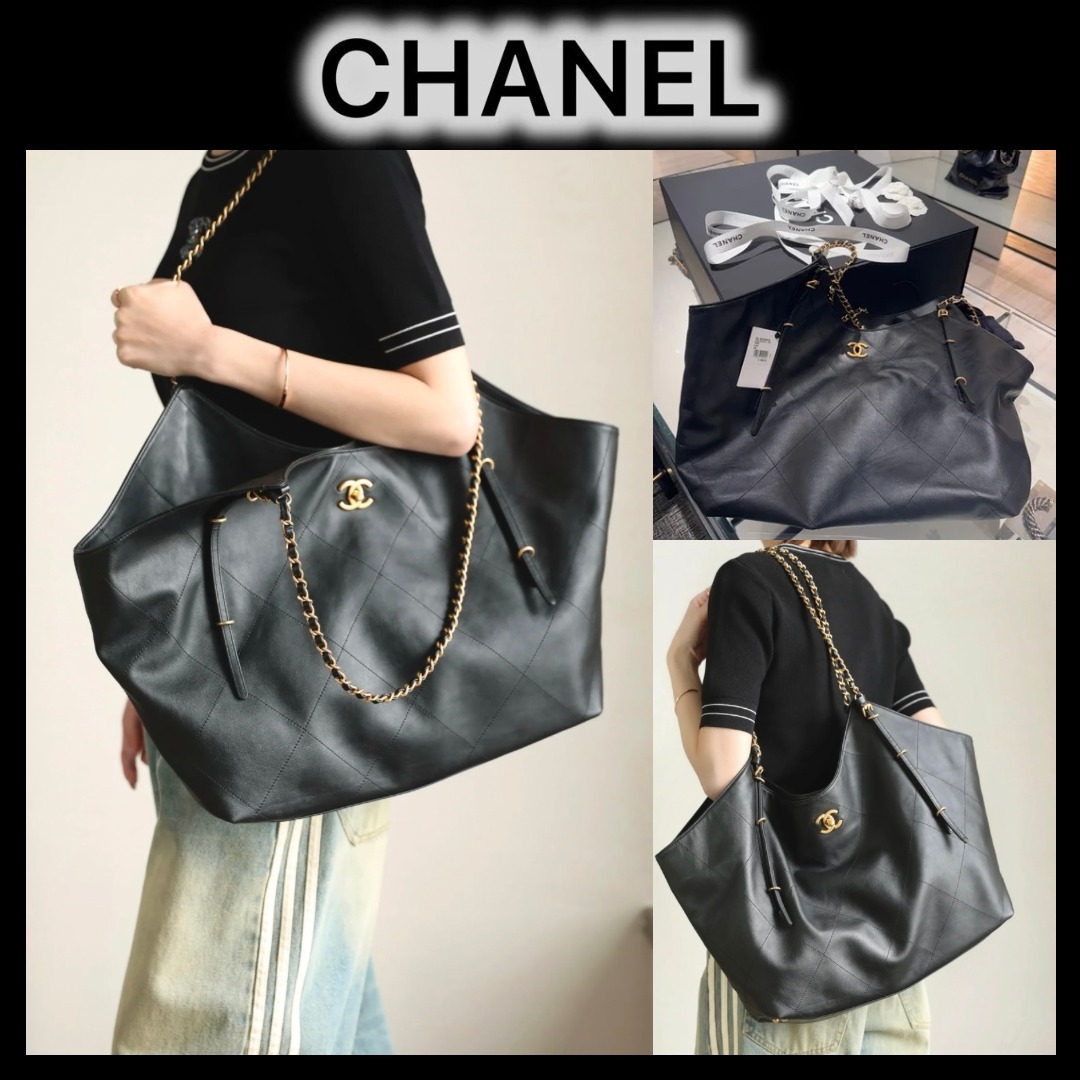 ★使い易い大容量★CHANEL ショッピングバッグ