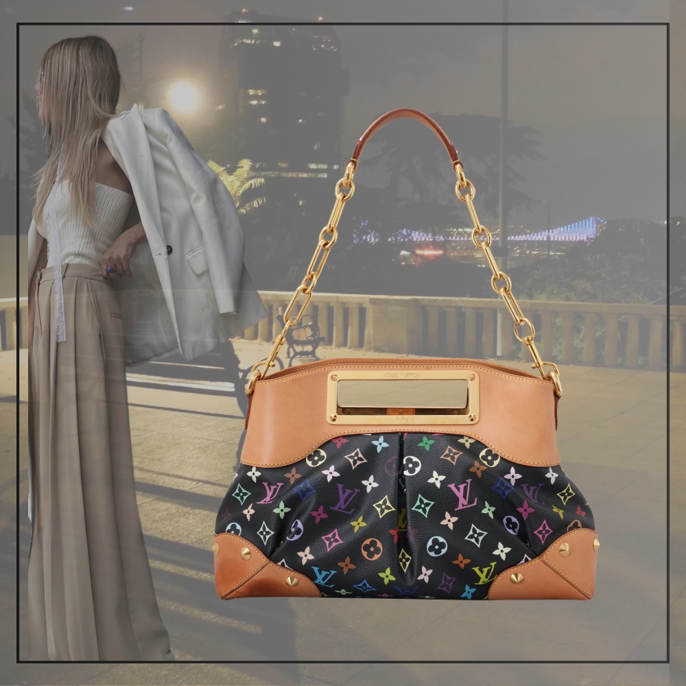 【出会えた一点物】Louis Vuitton マルチカラージュディMM