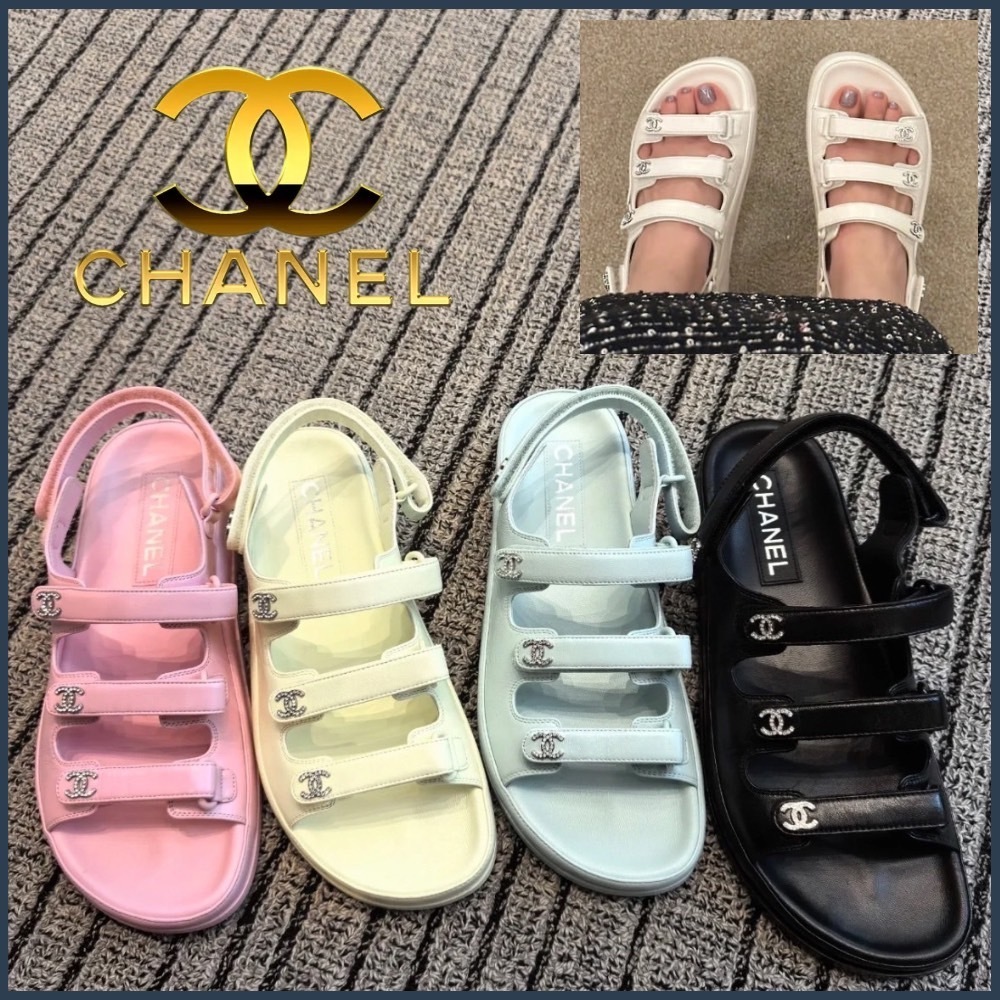 【夏も可愛い♡】CHANEL シープスキンサンダル 25SS
