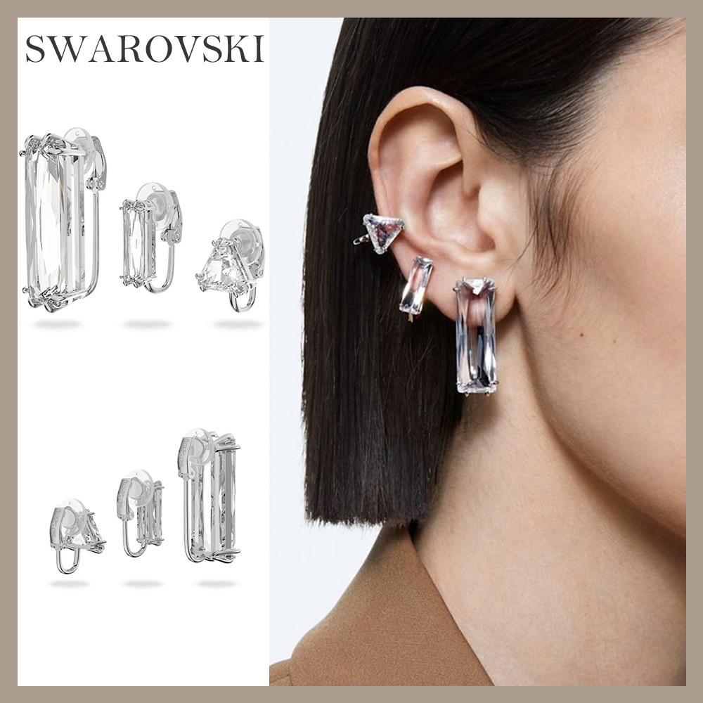 【SWAROVSKI】Mesmera クリップイヤリング☆正規品☆送料/関税込