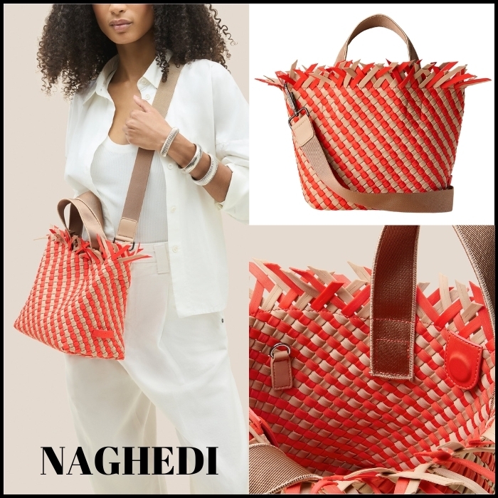 【NAGHEDI】★トートバッグ★ Havana Small Tote Striped