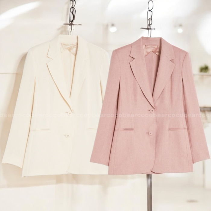 ☆MaxMara STUDIO☆ デラヴェリネンブレザー MICIO