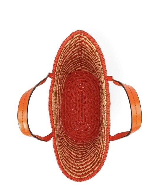 LAUREN RALPH LAUREN STRIPED STRAW LARGE BRIE トート 国内発送 Ralph Lauren Striped Straw Brie Tote Bag - Tote Bags - Free