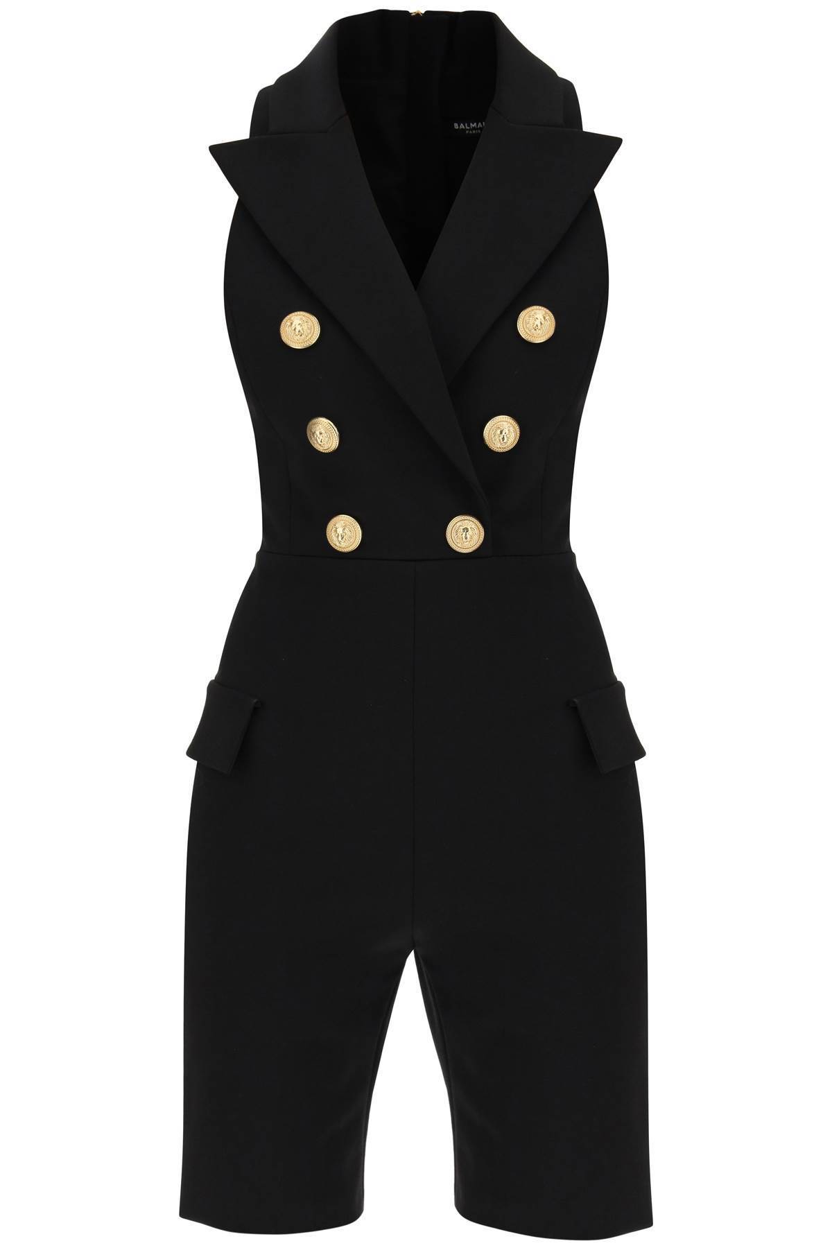 【送料&関税込】Balmain Double Breasted Blazer Playsuit