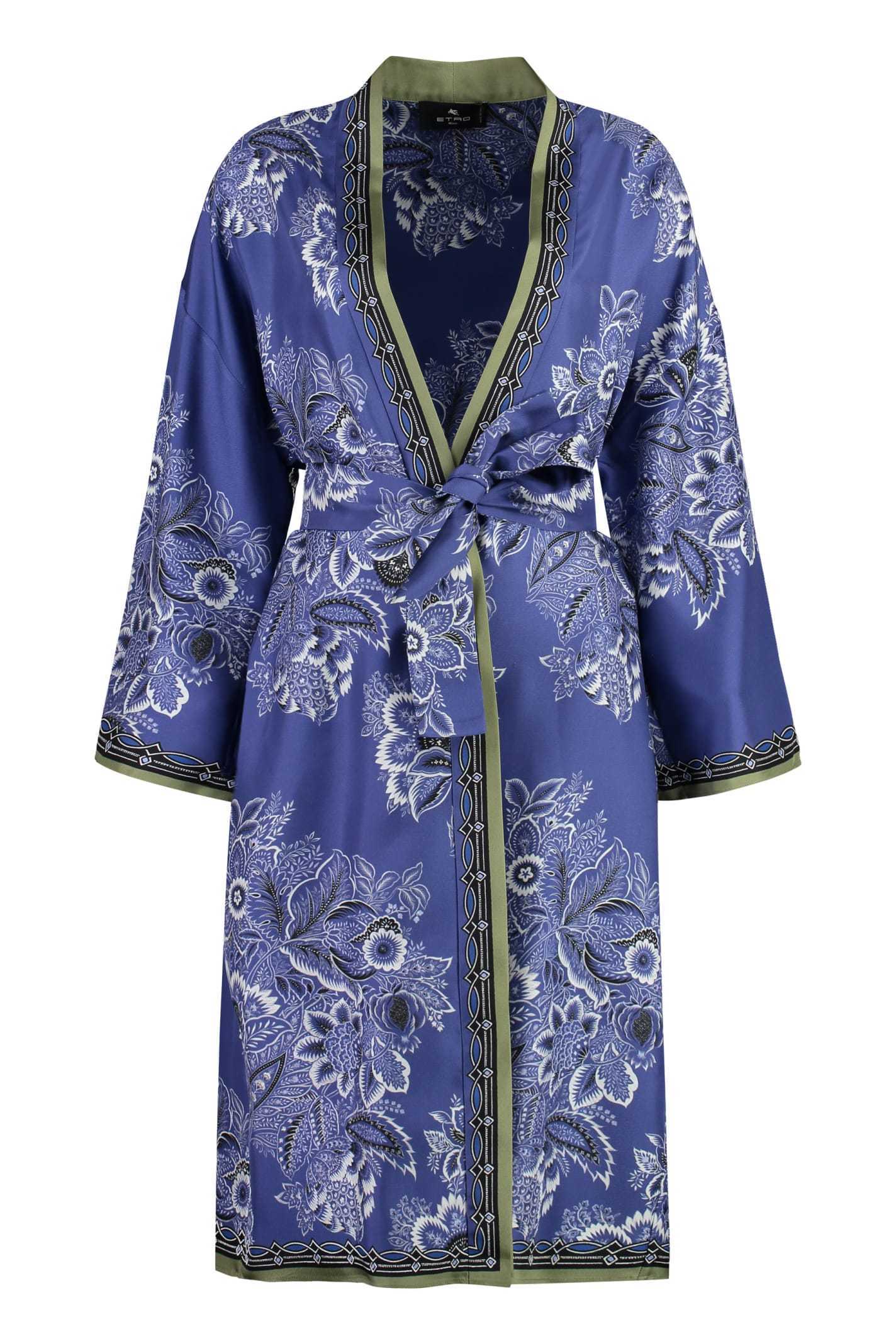 【送料&関税込】Etro Silk Kesa