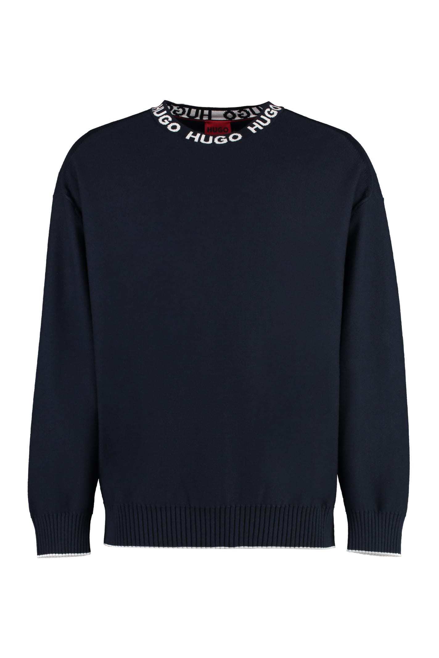 【送料&関税込】Hugo Boss Cotton Crew-neck Sweater