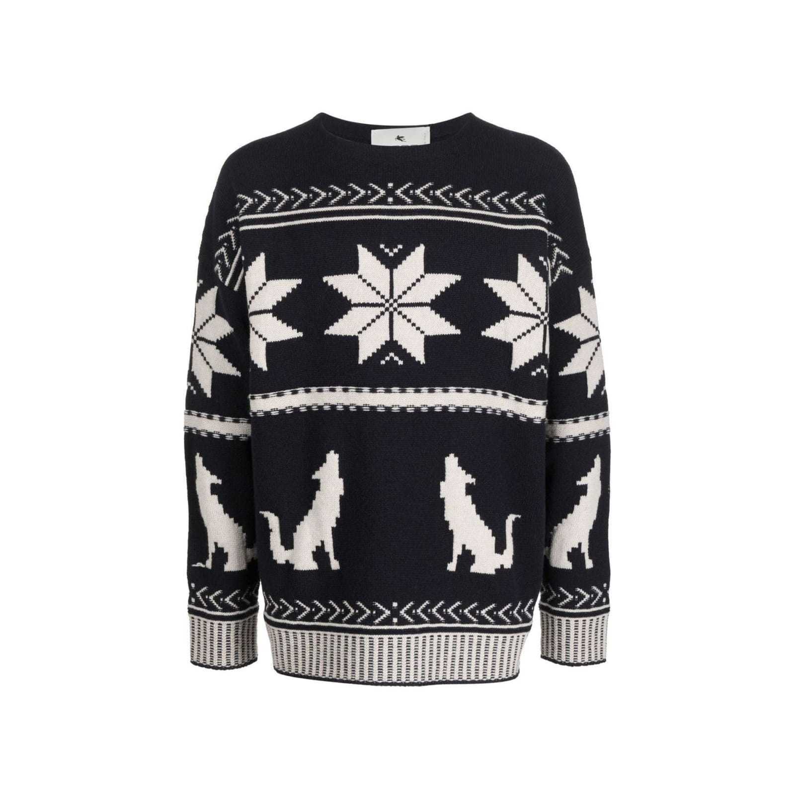 【送料&関税込】Etro Embroidered Cotton Sweater