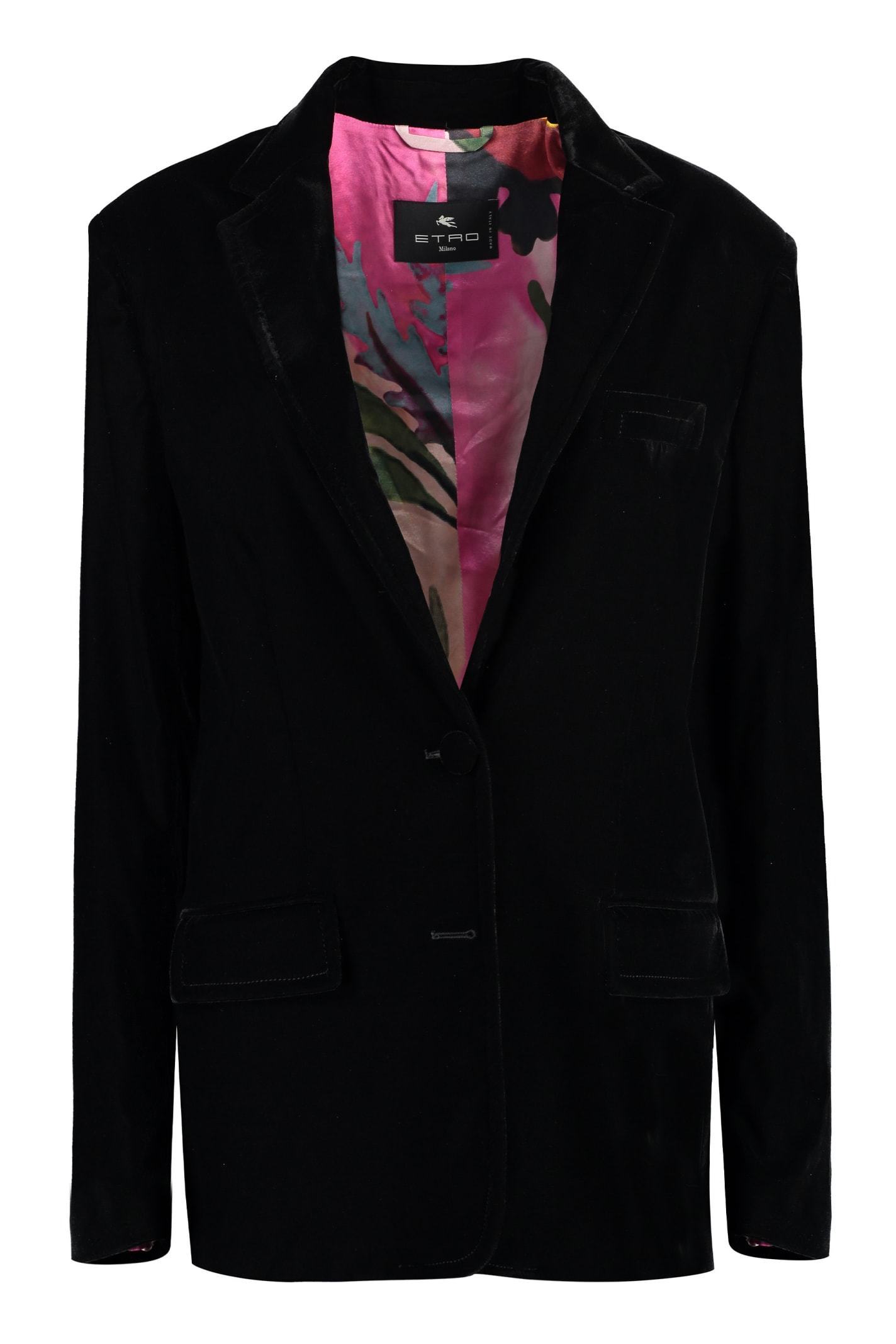 【送料&関税込】Etro Velvet Blazer