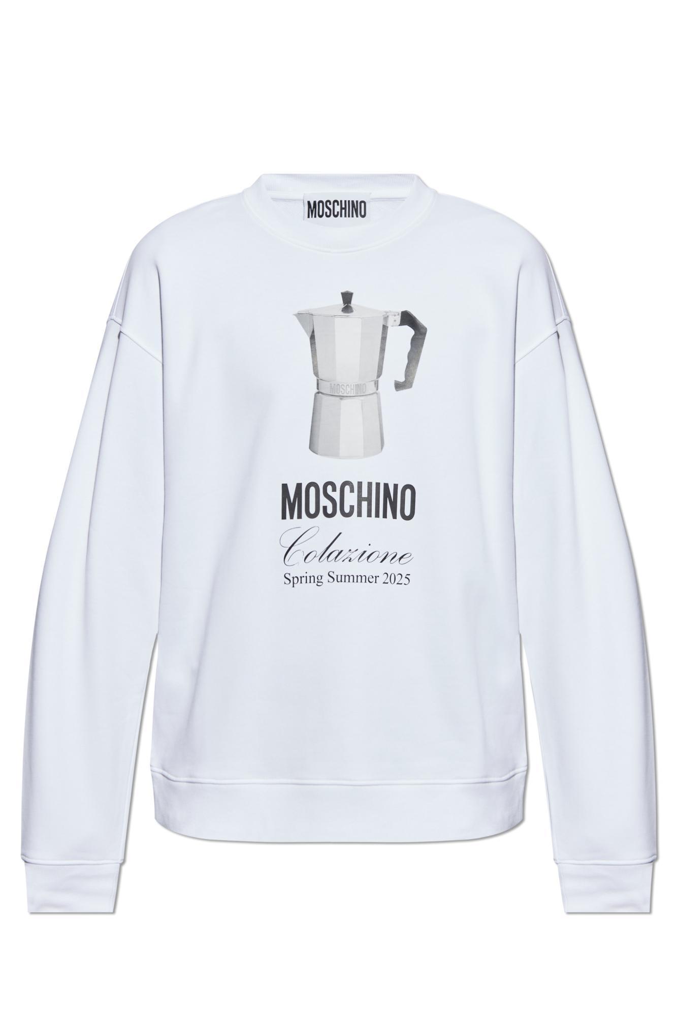 【送料&関税込】Moschino Printed Sweatshirt