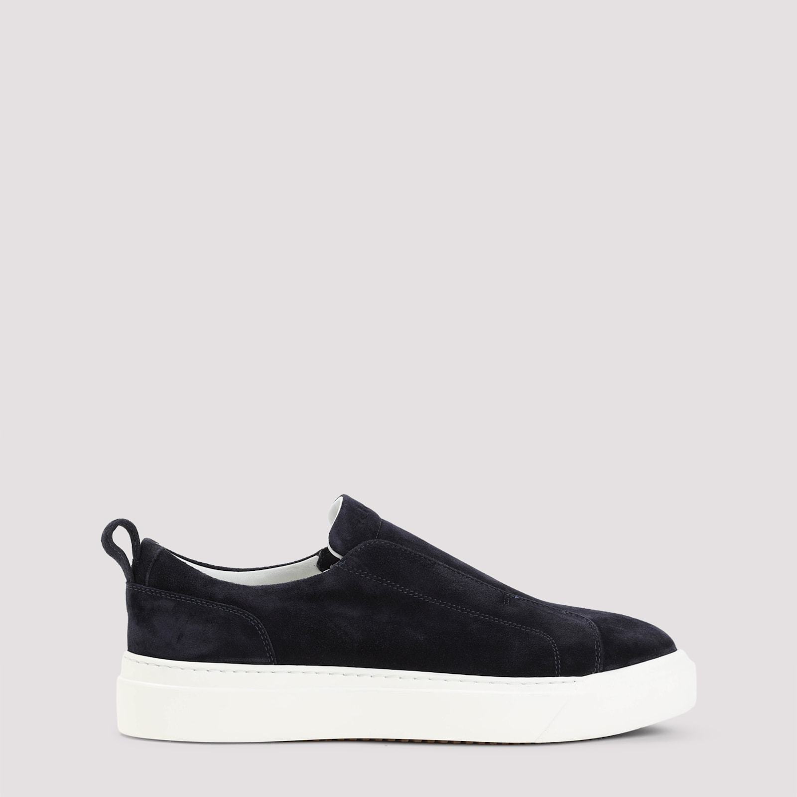 【送料&関税込】Kiton Calf Leather Sneakers