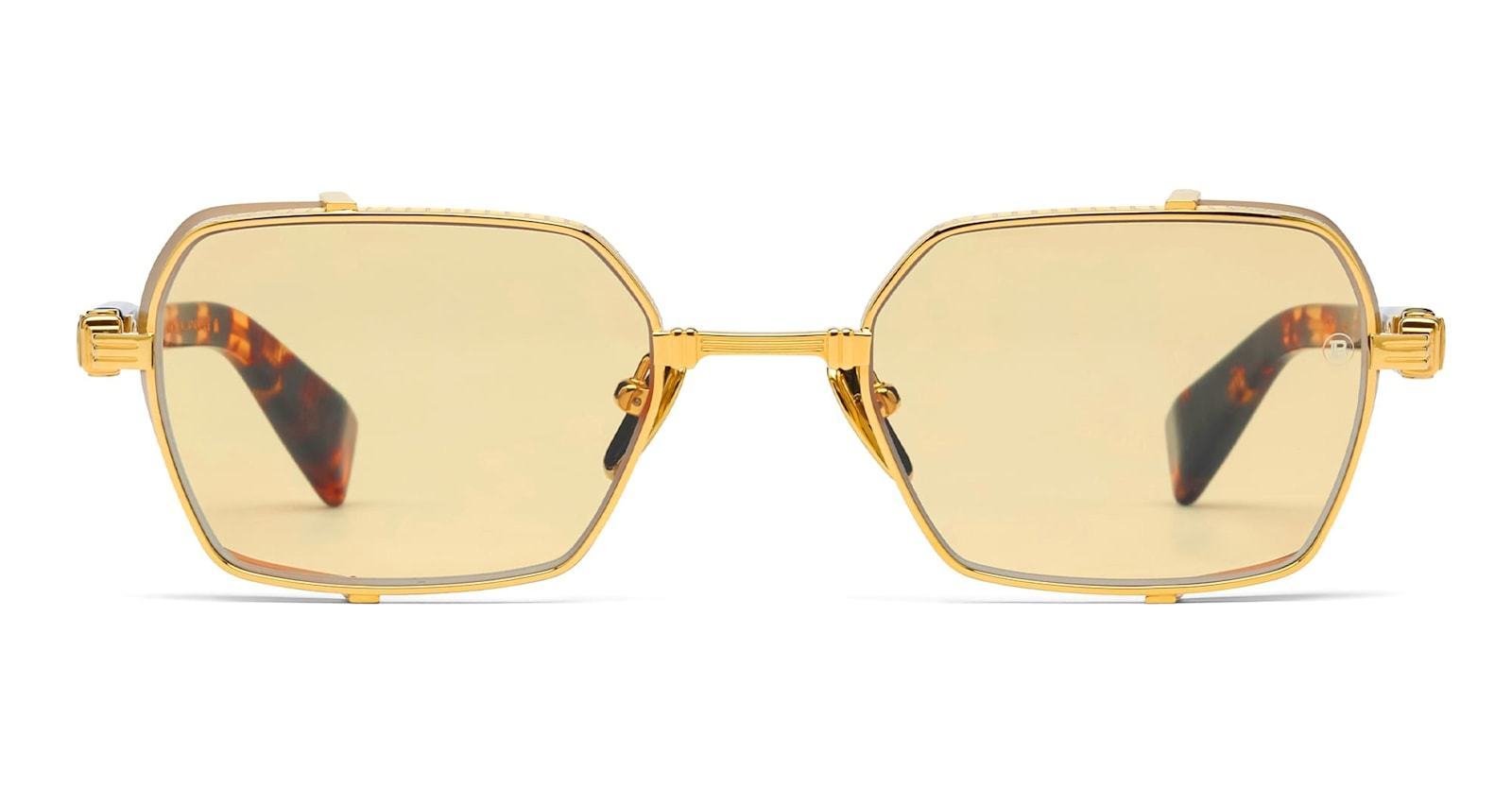 【送料&関税込】Balmain Brigade Iii - 18k Gold / Spotted Hav