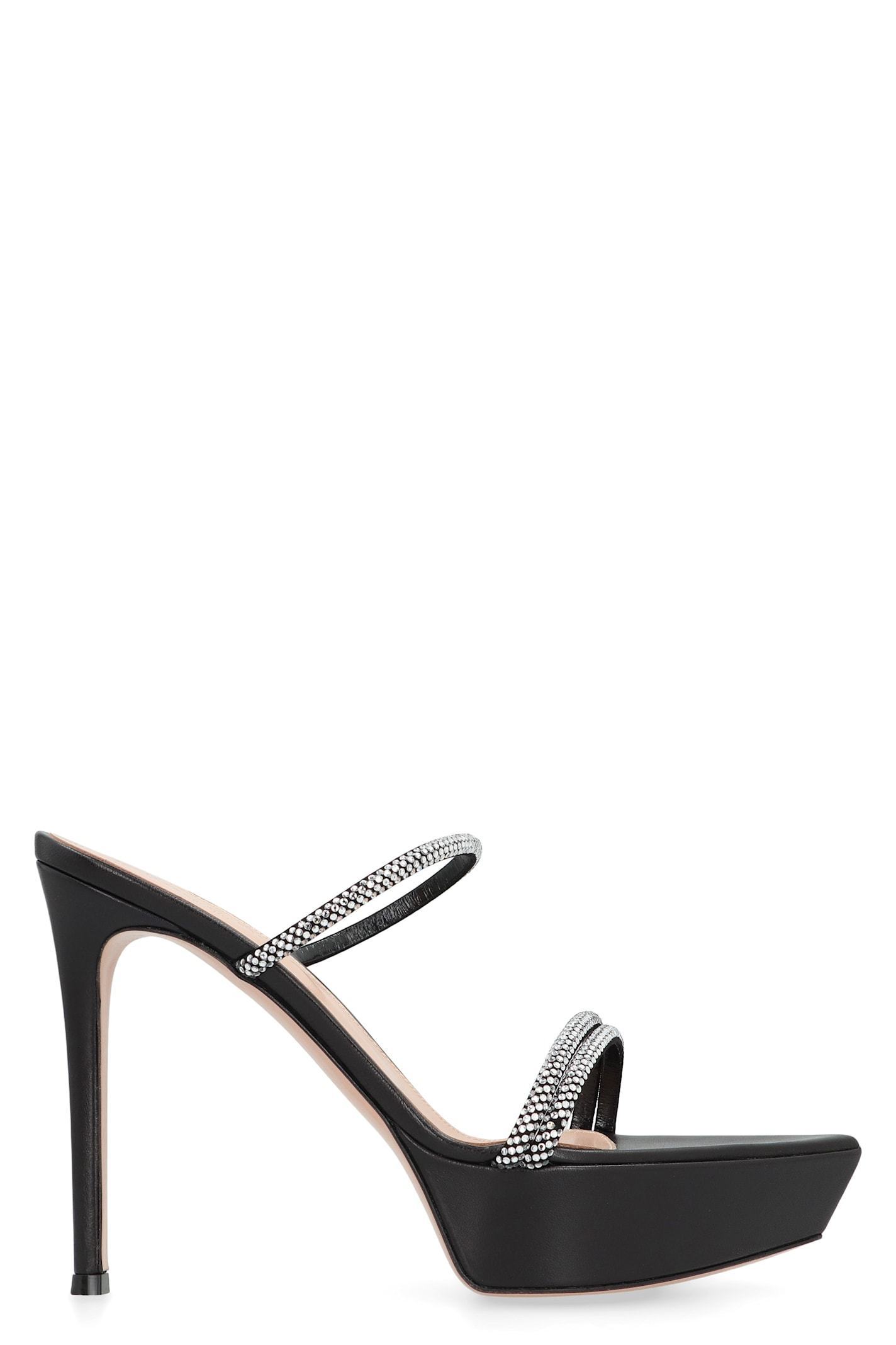 【送料&関税込】Gianvito Rossi Leather Mules