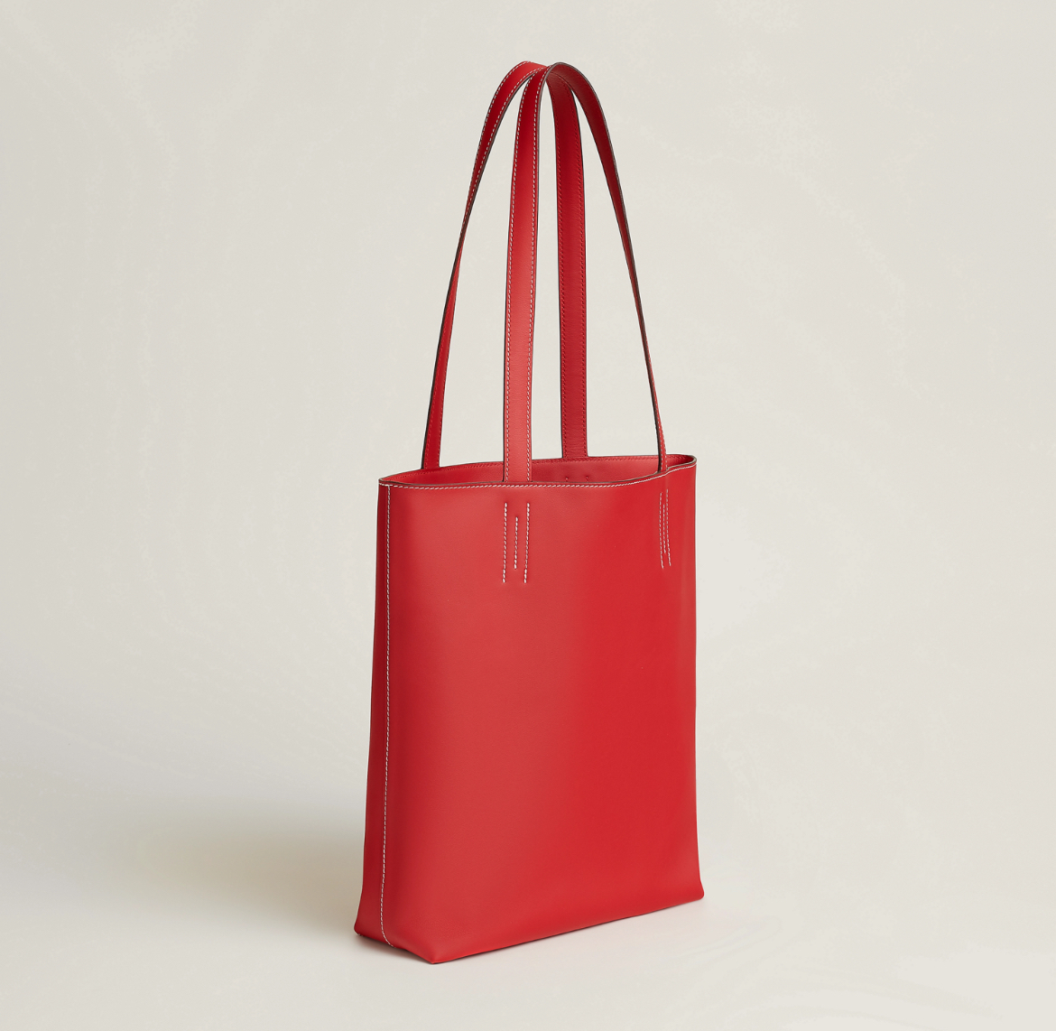 【お洒落に実用的◎】HERMES★Neo Double Sens 35 トートバッグ HERMES】Neo Double Sens 35 バイカラーバッグ / Rose Sakura