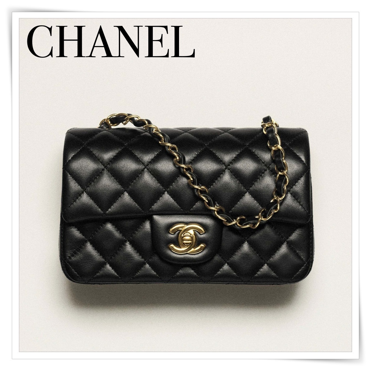 《CHANEL》出会えたらラッキー♪ ミニ クラシック ハンドバッグ