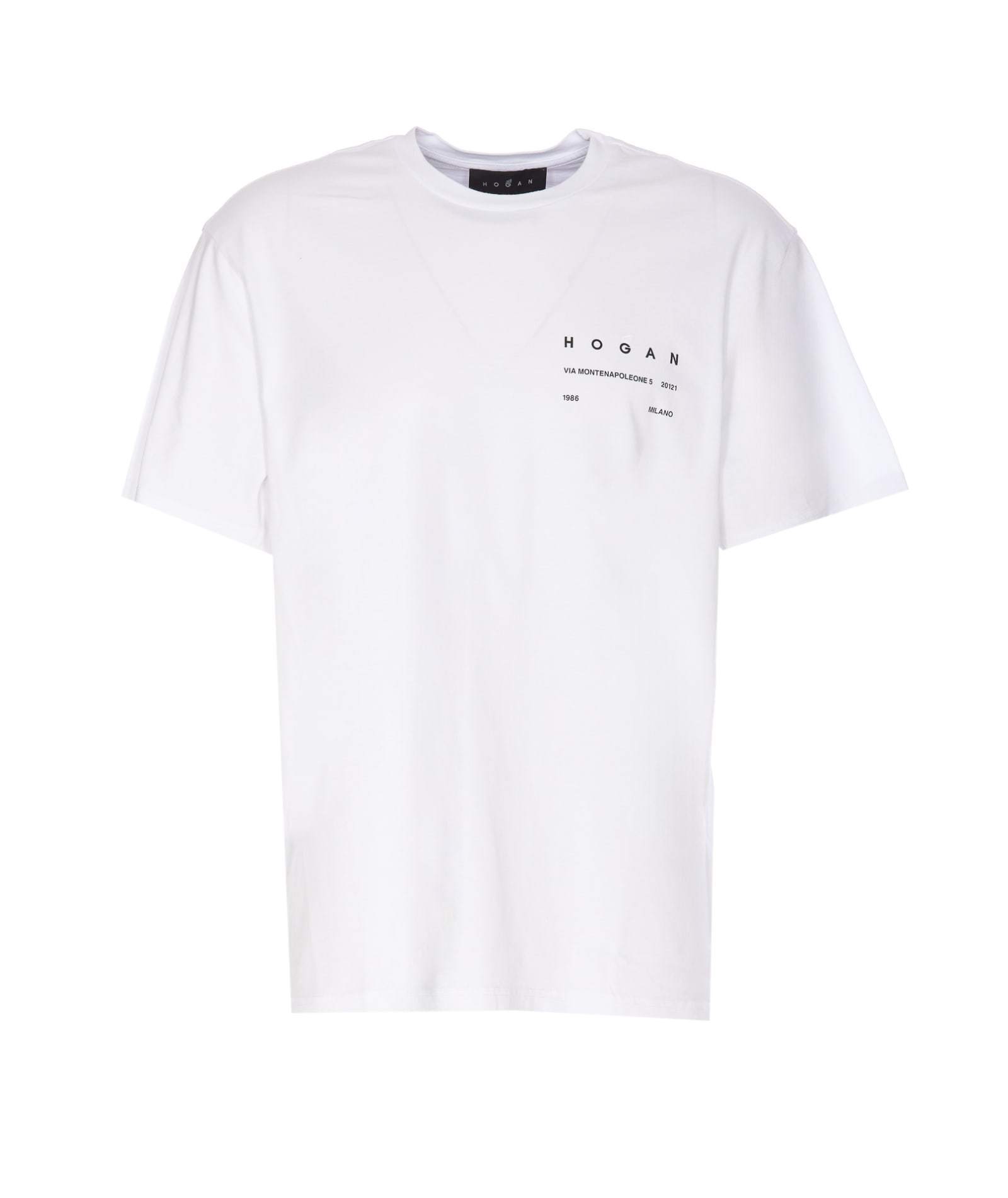 【送料&関税込】Hogan Logo T-shirt - Unisex