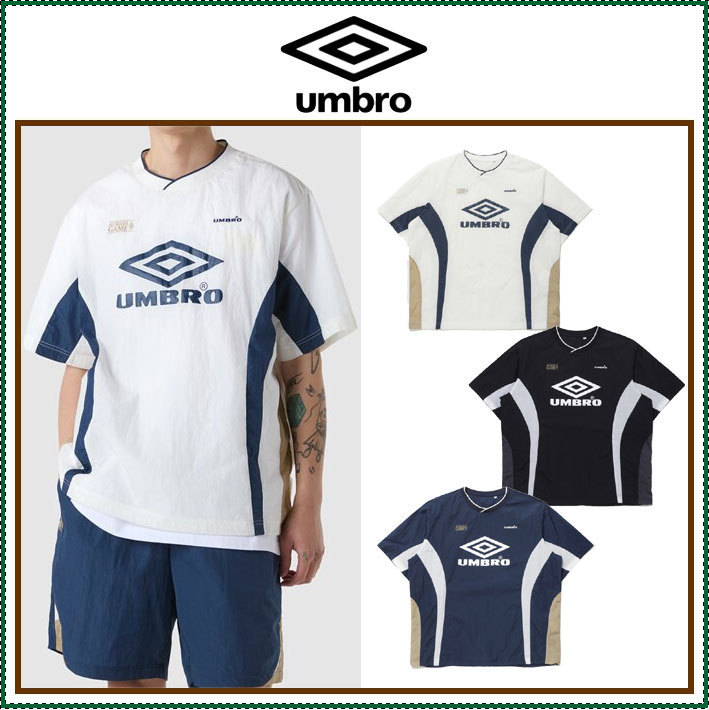 【UMBRO】 BLOKE short sleeve piste / 追跡付