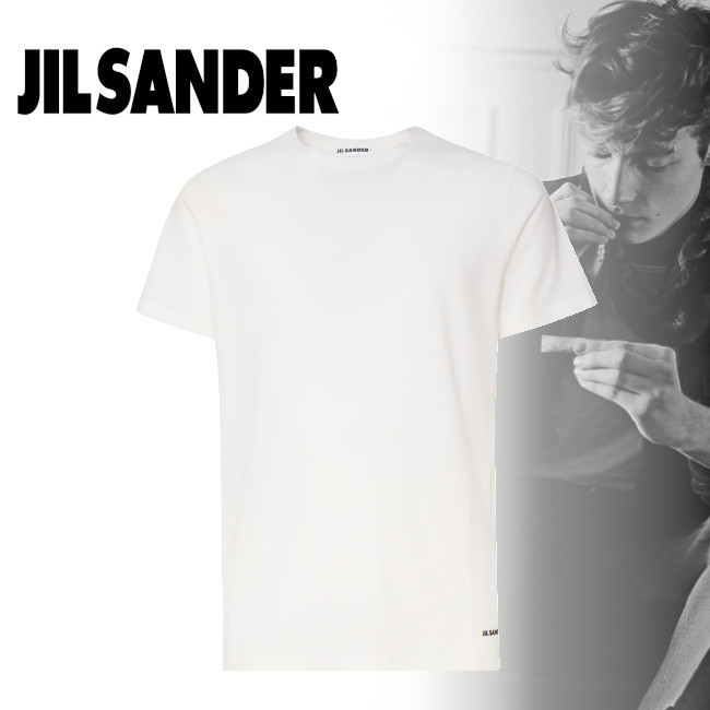 正規店買付【JIL SANDER】ロゴ 半袖 Tシャツ