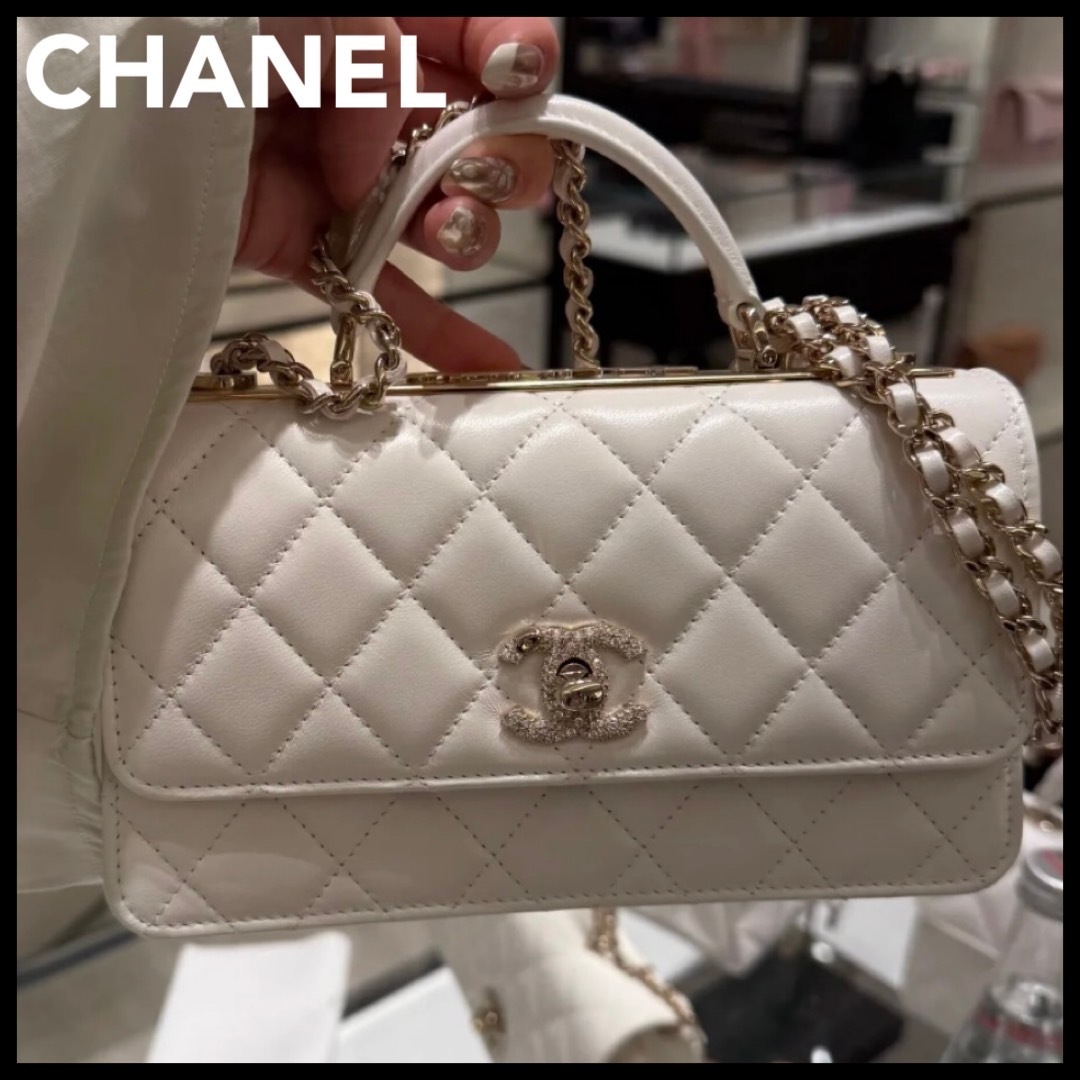 プレート×トレンディCC♪【CHANEL】25S フォンケースバッグ