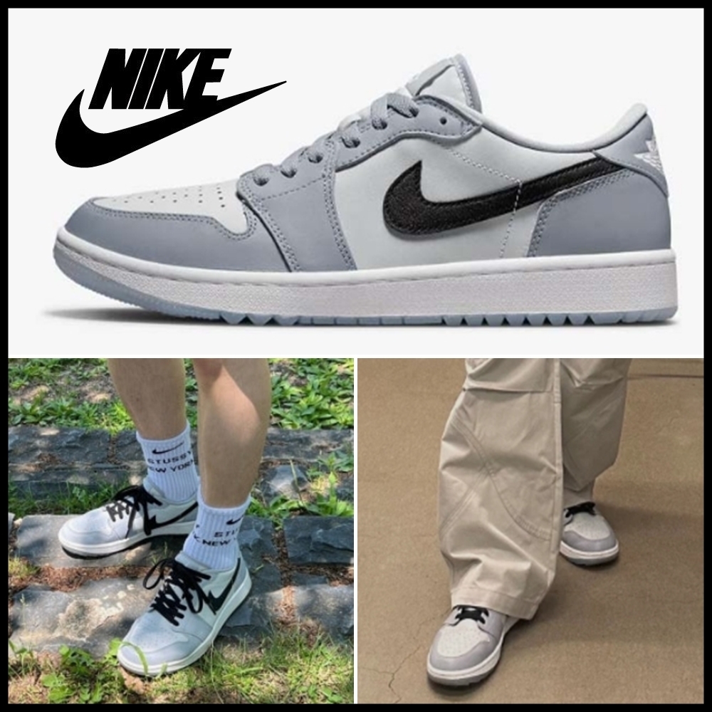 【NIKE】AIR JORDAN 1 LOW GOLF WOLF GREY ★送料・関税込★