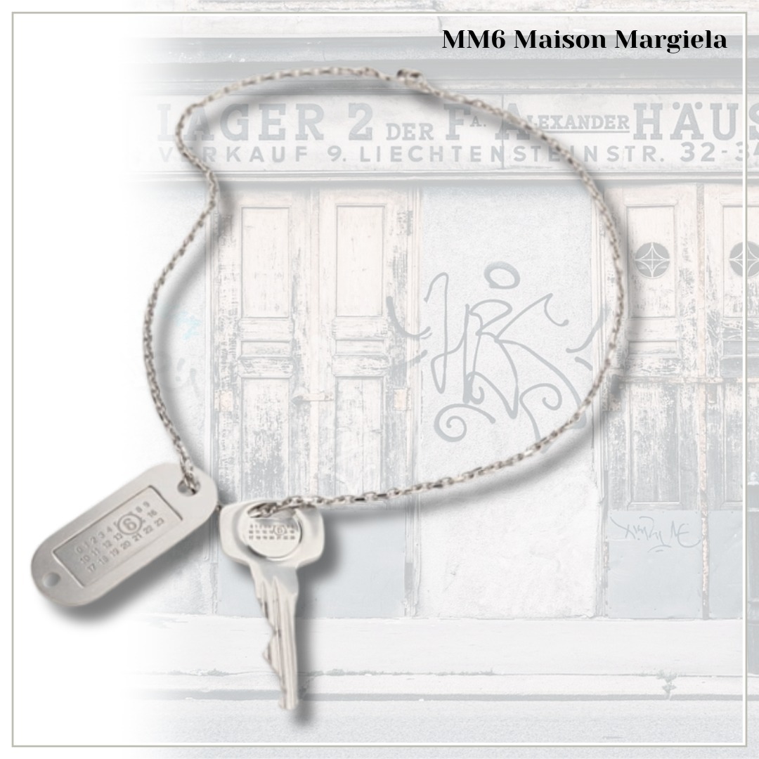 華やぎアイテム【MM6 Maison Margiela】Key Tag ネックレス