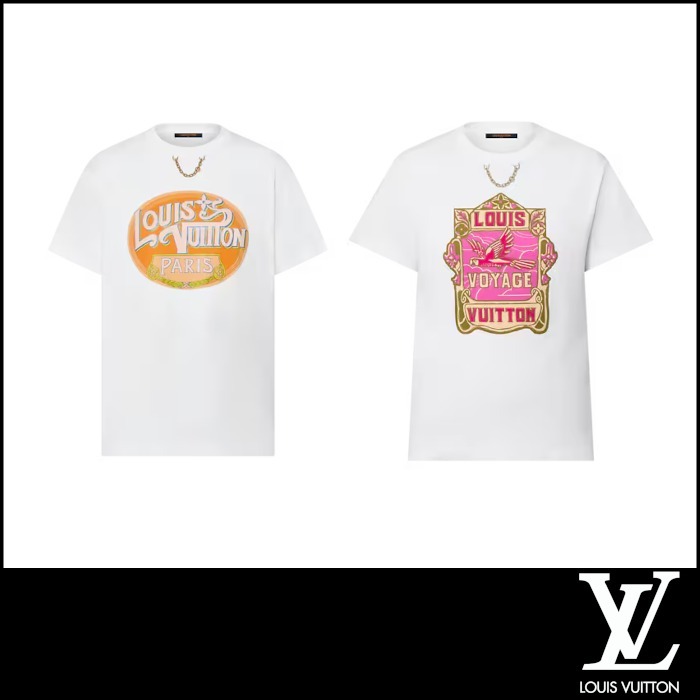 【ルイヴィトン】 パリ トラベルスタンプ Tシャツ