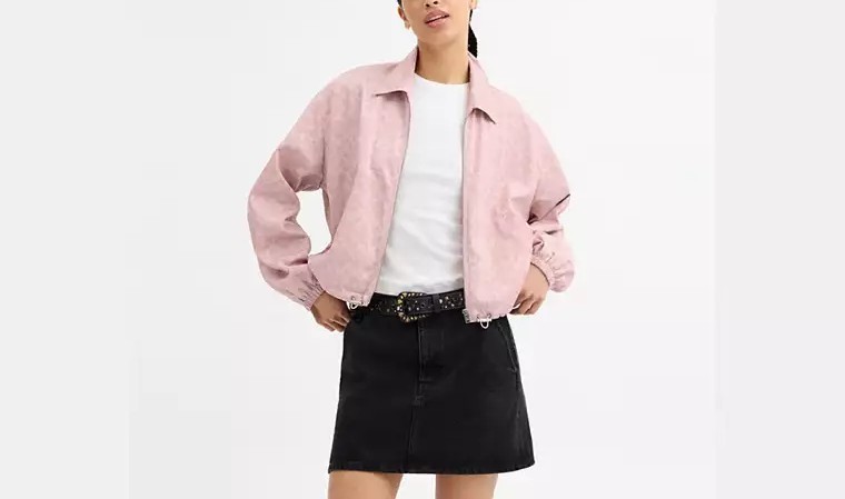 【COACH】シグネチャー ブゾン ウィンドブレーカー CAH78 COACH】シグネチャー ブゾン ウィンドブレーカー CAH78 (Coach