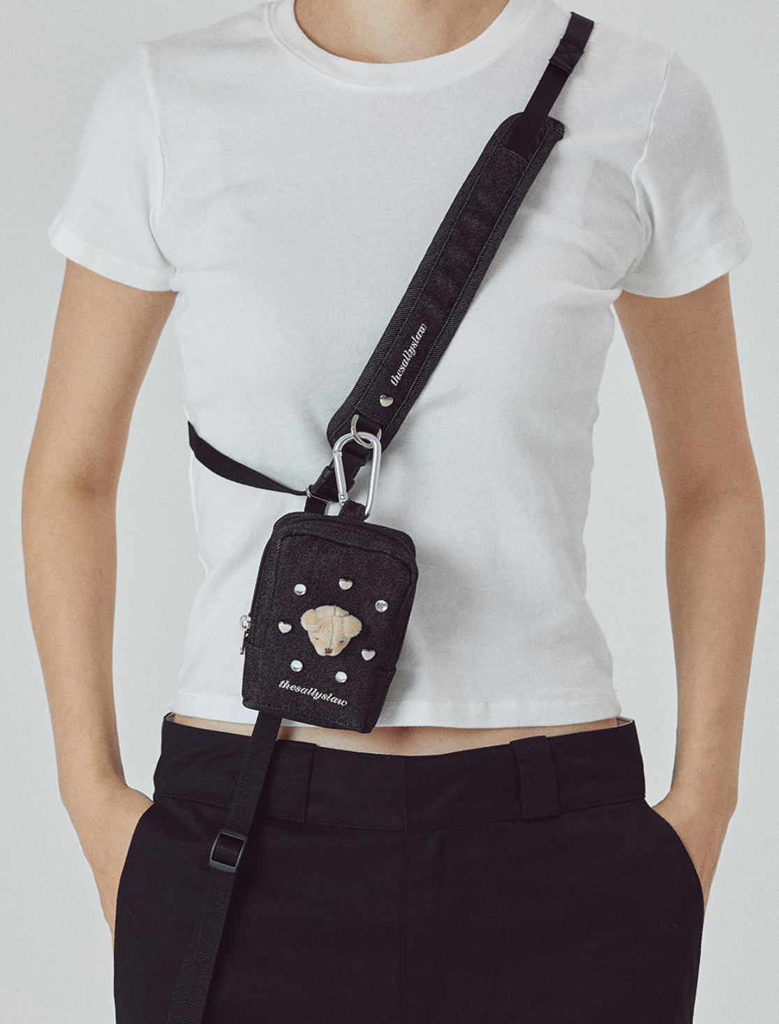 《韓国 THE SALLY SLAW》Denny bear cushioning two ways leash