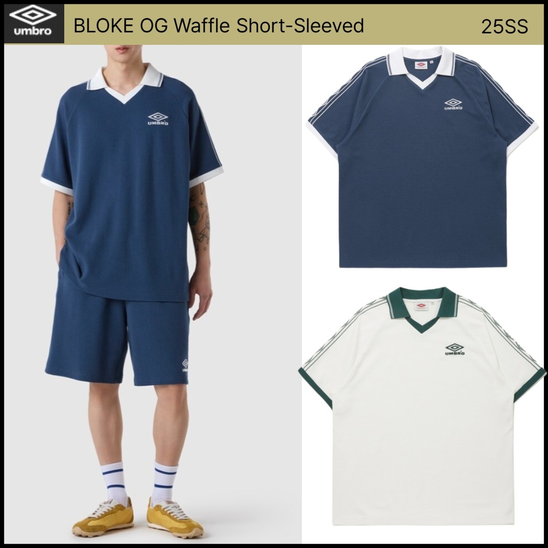 UMBRO■BLOKE OG Waffle Short-Sleeved■送料込