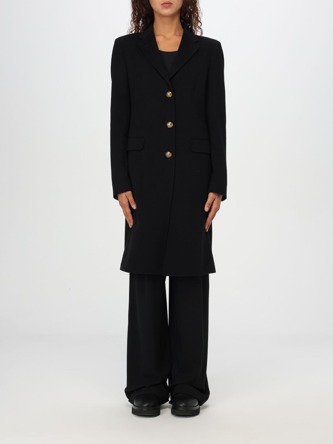 コート TAGLIATORE Woman Coat Black 350001UPER013 N5051