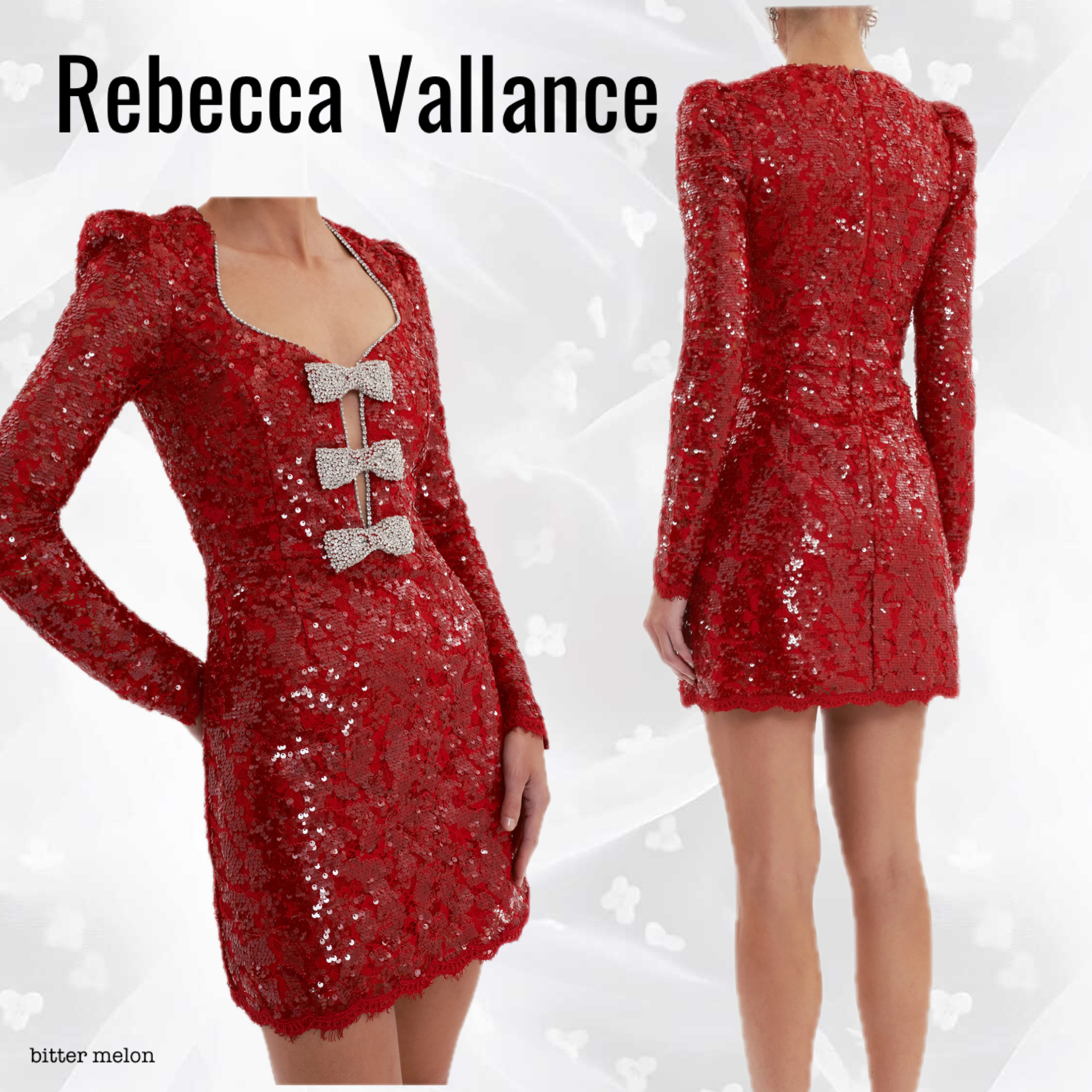 REBECCA VALLANCE x Nicky Hilton ★ Leyla レイラ 長袖 ドレス
