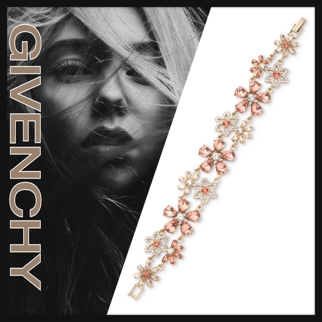 GIVENCHY★クリスタル・ダブルロウフレックスブレス