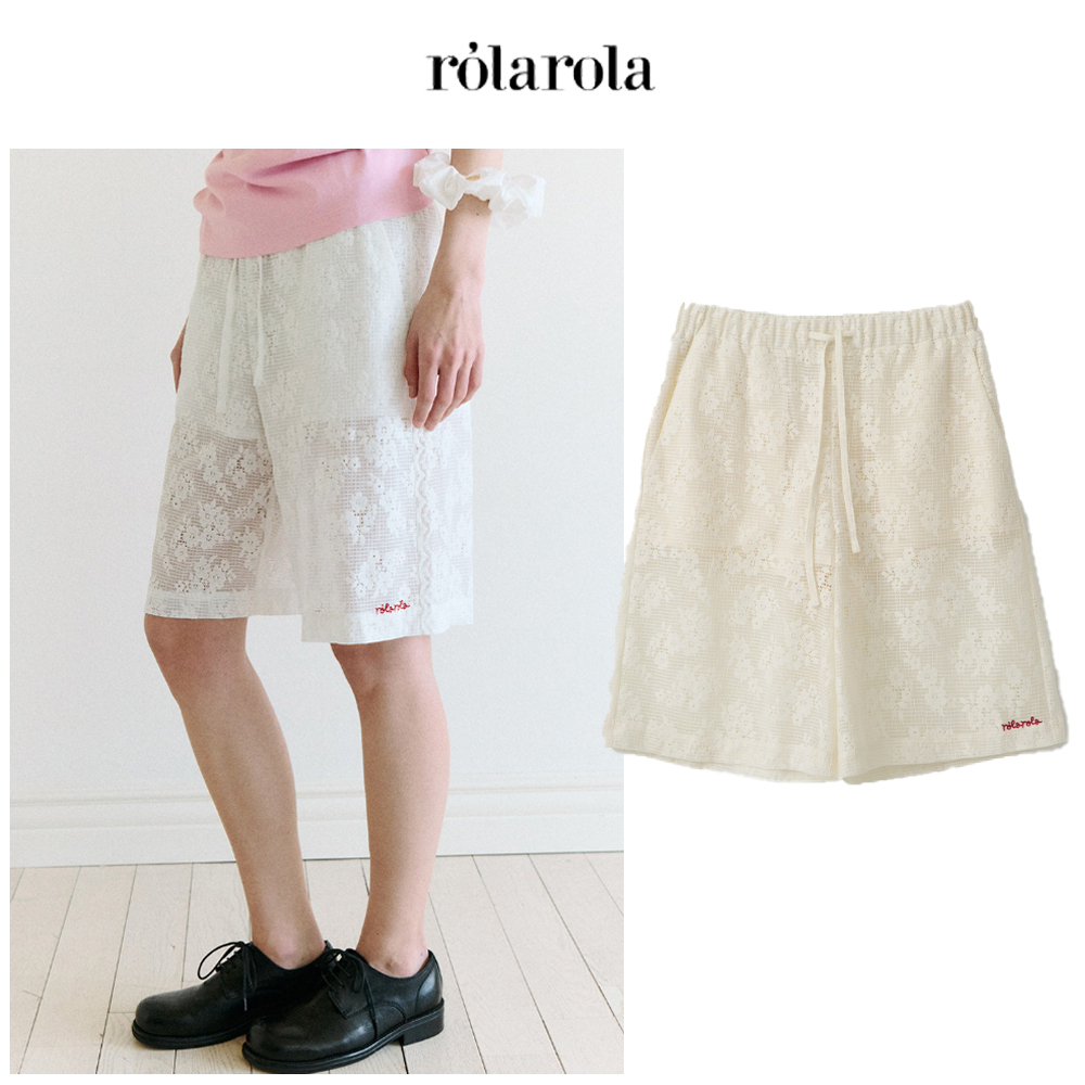 ROLAROLA★大人気★LACE BERMUDA PANTS♪