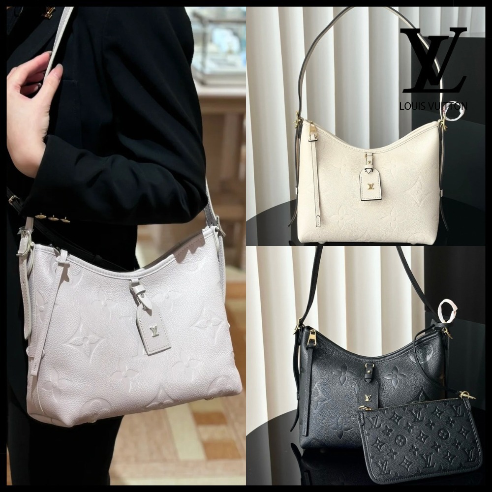 【レザーが上品♪】Louis Vuitton キャリーオール PM バッグ