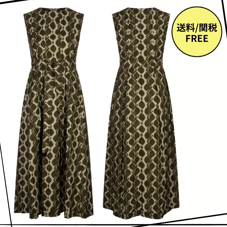 S MAX MARA AMATI コットンポプリンドレス
