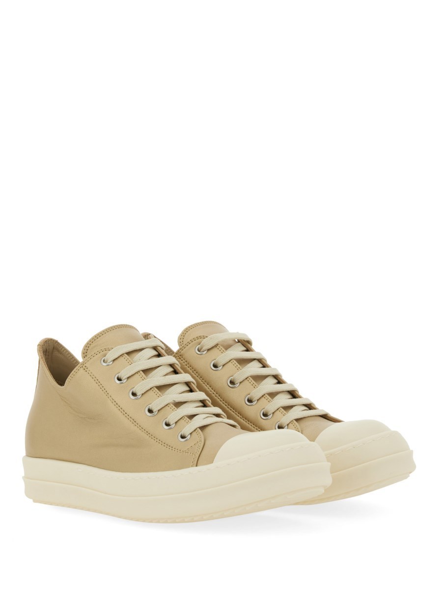 関税送料込★RICK OWENS☆レザー ロー スニーカー 関税送料込☆RICK OWENS☆ロー レザー スニーカー