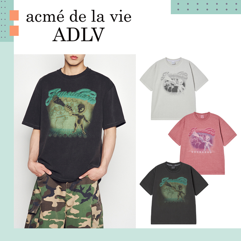 ADLV ♥ PIGMENT SHOOTING ALIEN SHORT SLEEVE T-SHIRT