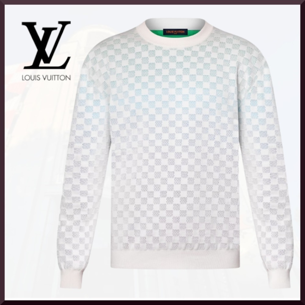 【大人気】LV ★ ダミエ グラディエント ジャカードプルオーバー