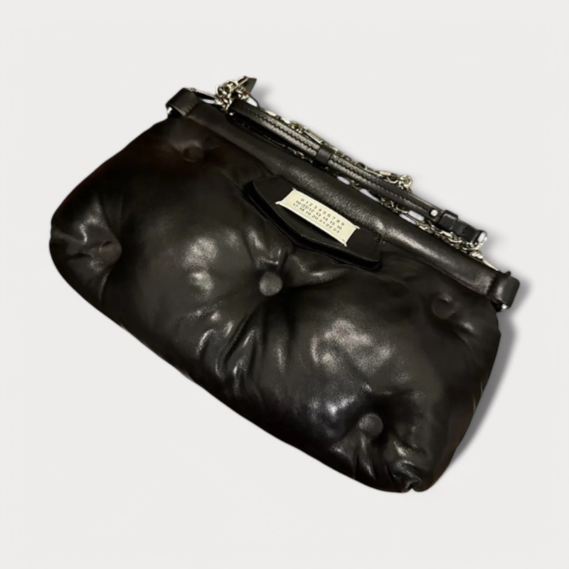 Maison Margiela グラムスラム レザー ハンドバッグ【ランク:B】
