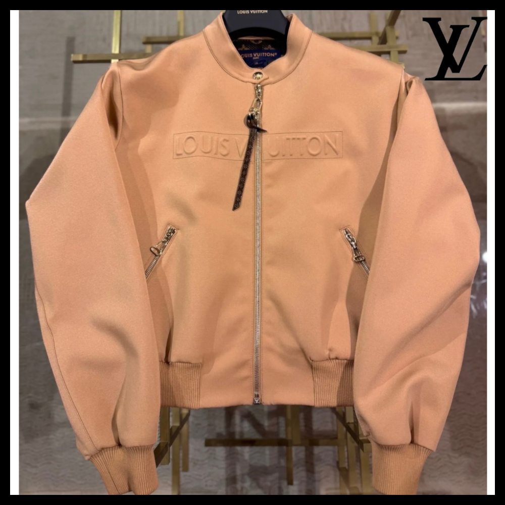 【立体感が際立つ♪】Louis Vuitton★ボンバージャケット