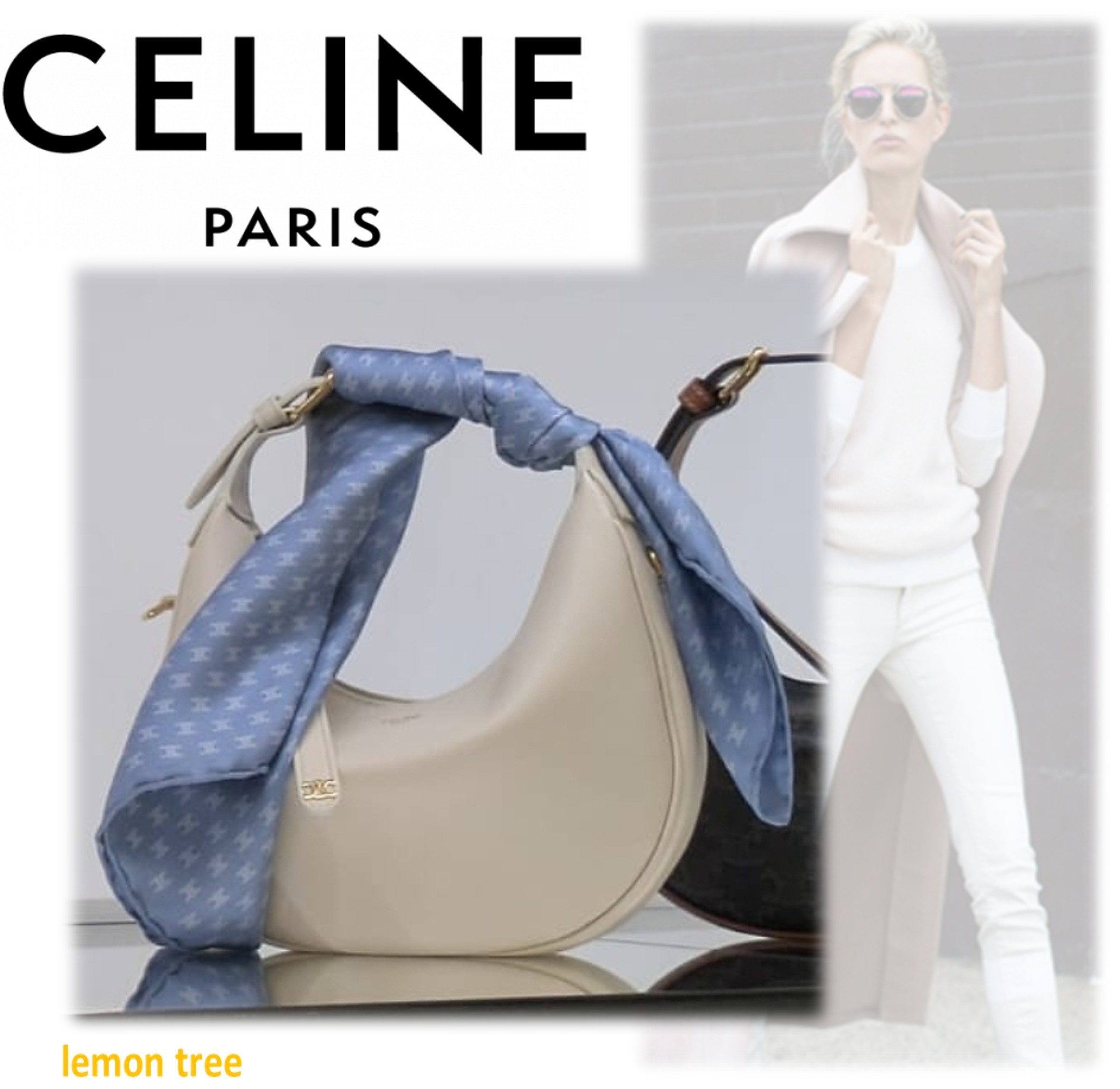 【CELINE】ティーン CELINE ルル サプルグレインカーフスキン