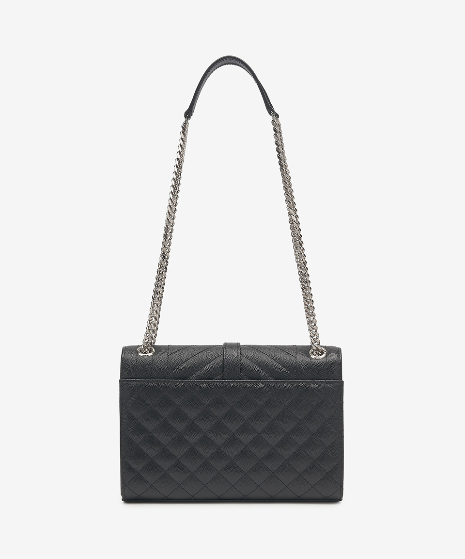 《SAINT LAURENT》 モノグラム マトラッセ ショルダーバッグ