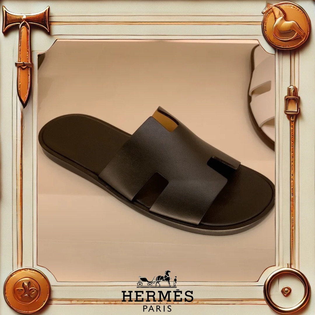 大人カジュアル HERMES Izmir サンダル モカ
