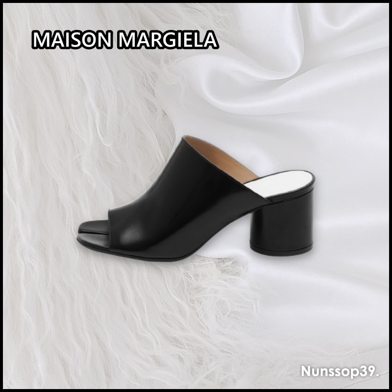 《MAISON MARGIELA》 TABI レザー ミュール