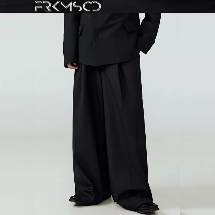 FRKM SCD*日本未入荷*ドレープシルエット/ワイドレッグパンツ