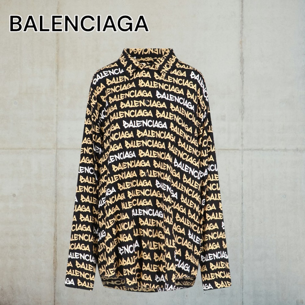 【BALENCIAGA】「ファンキーフォント」シャツ