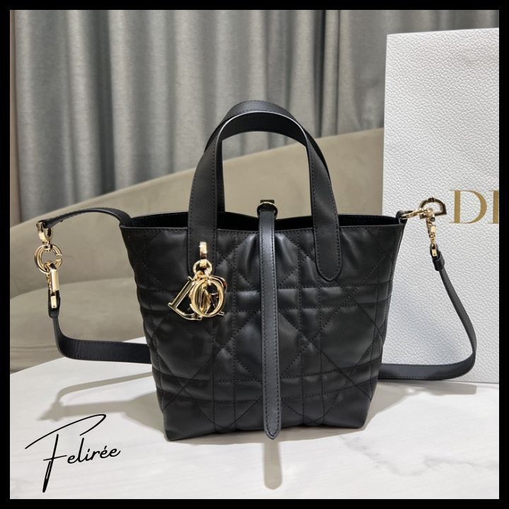 《エレガント》Dior スモール トートバッグ